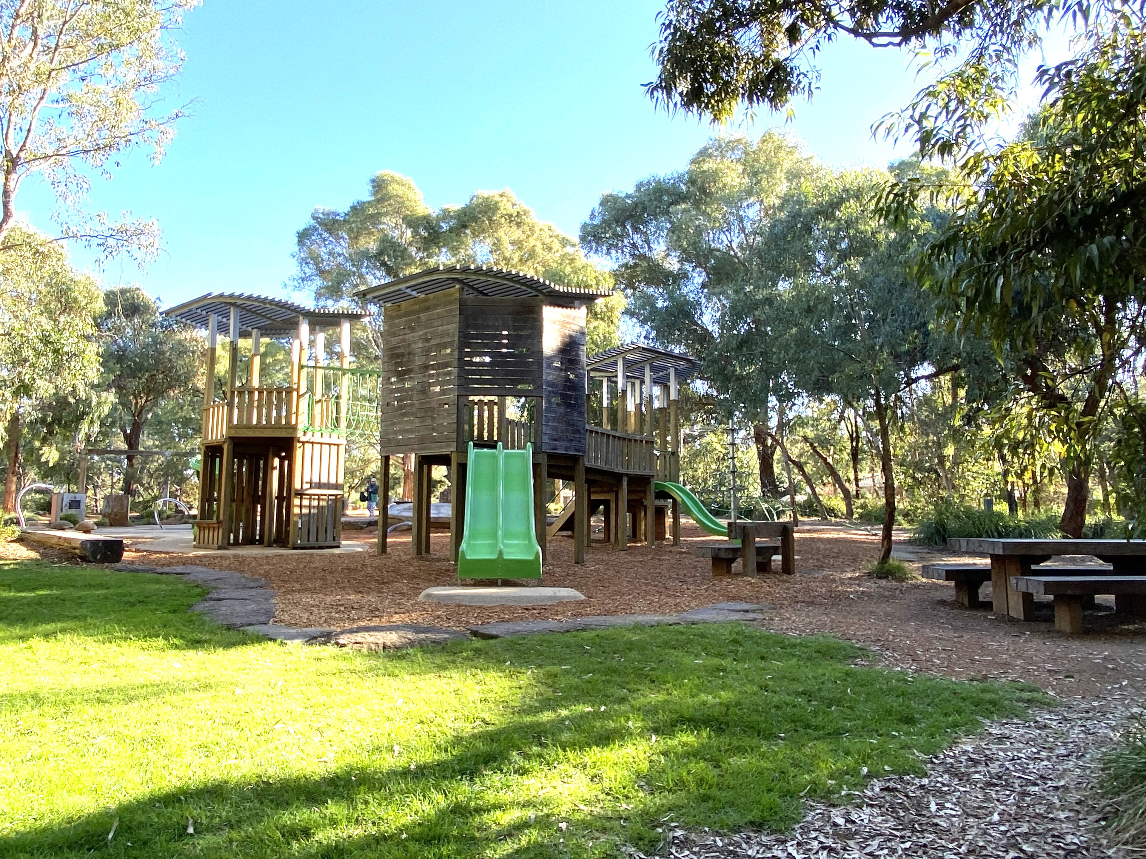 Walking paths through the Sanctuary
